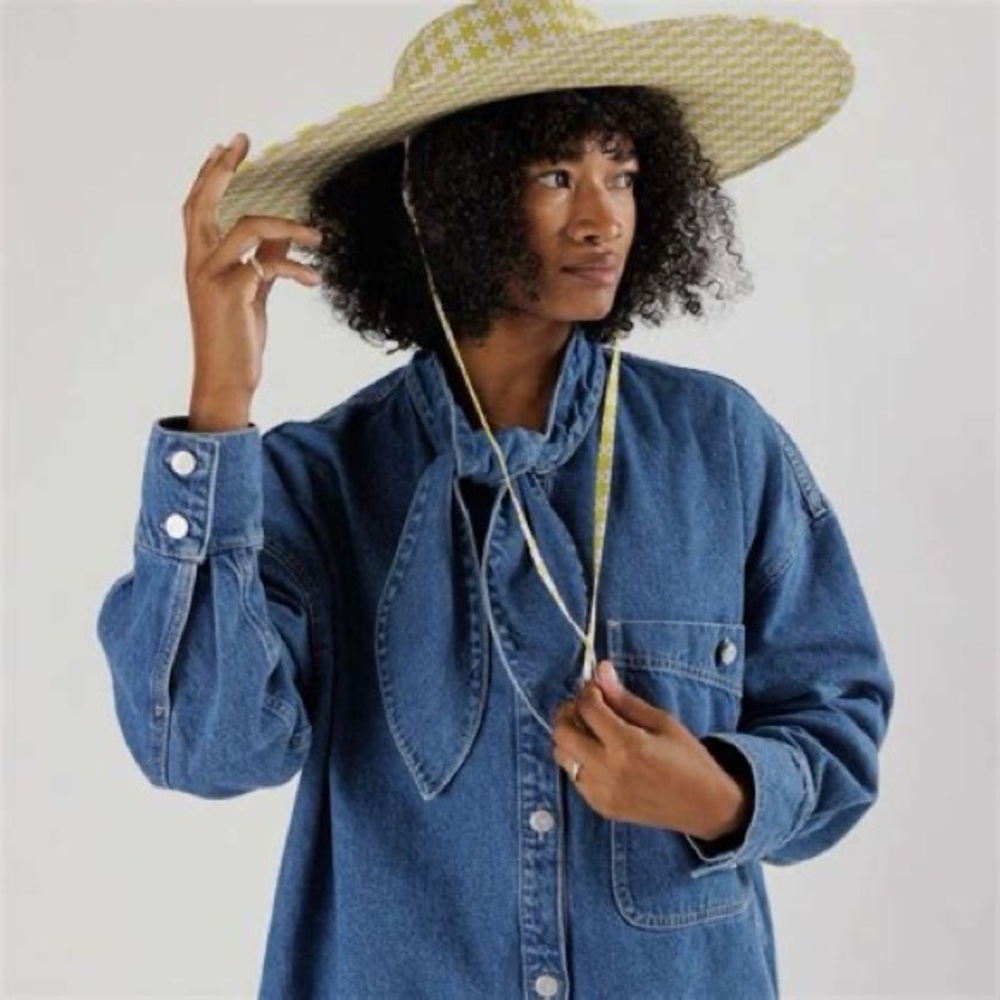 Baggu packable wide-brim sun hat
